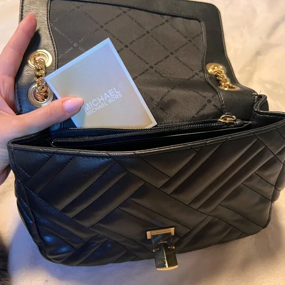 Michael Kors Quilted Peyton Bag - Picture 2 of 5